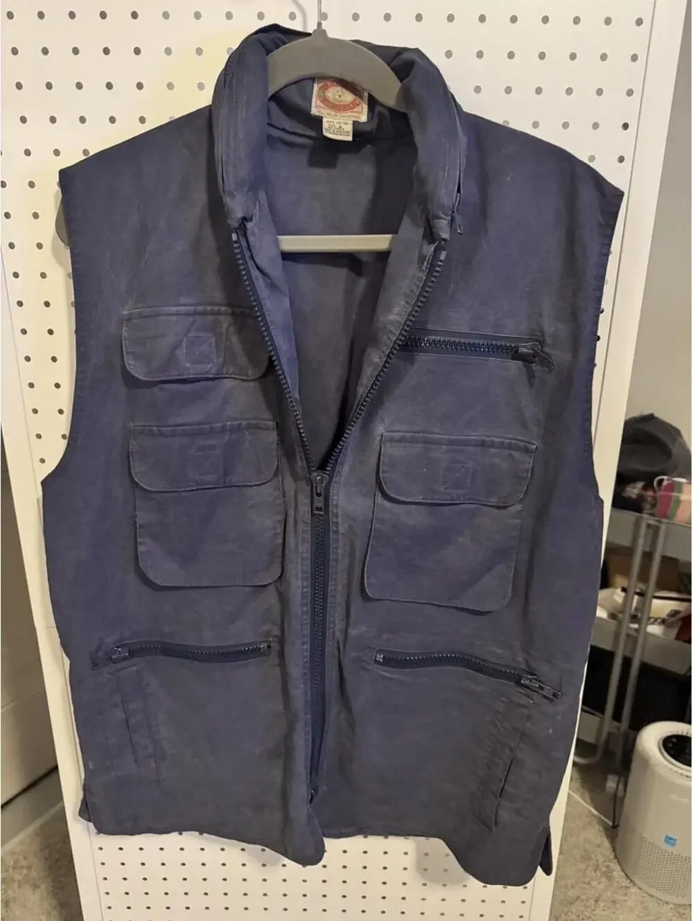 Vintage Banana Republic Safari Utility Vest | Size L | 100% Cotton